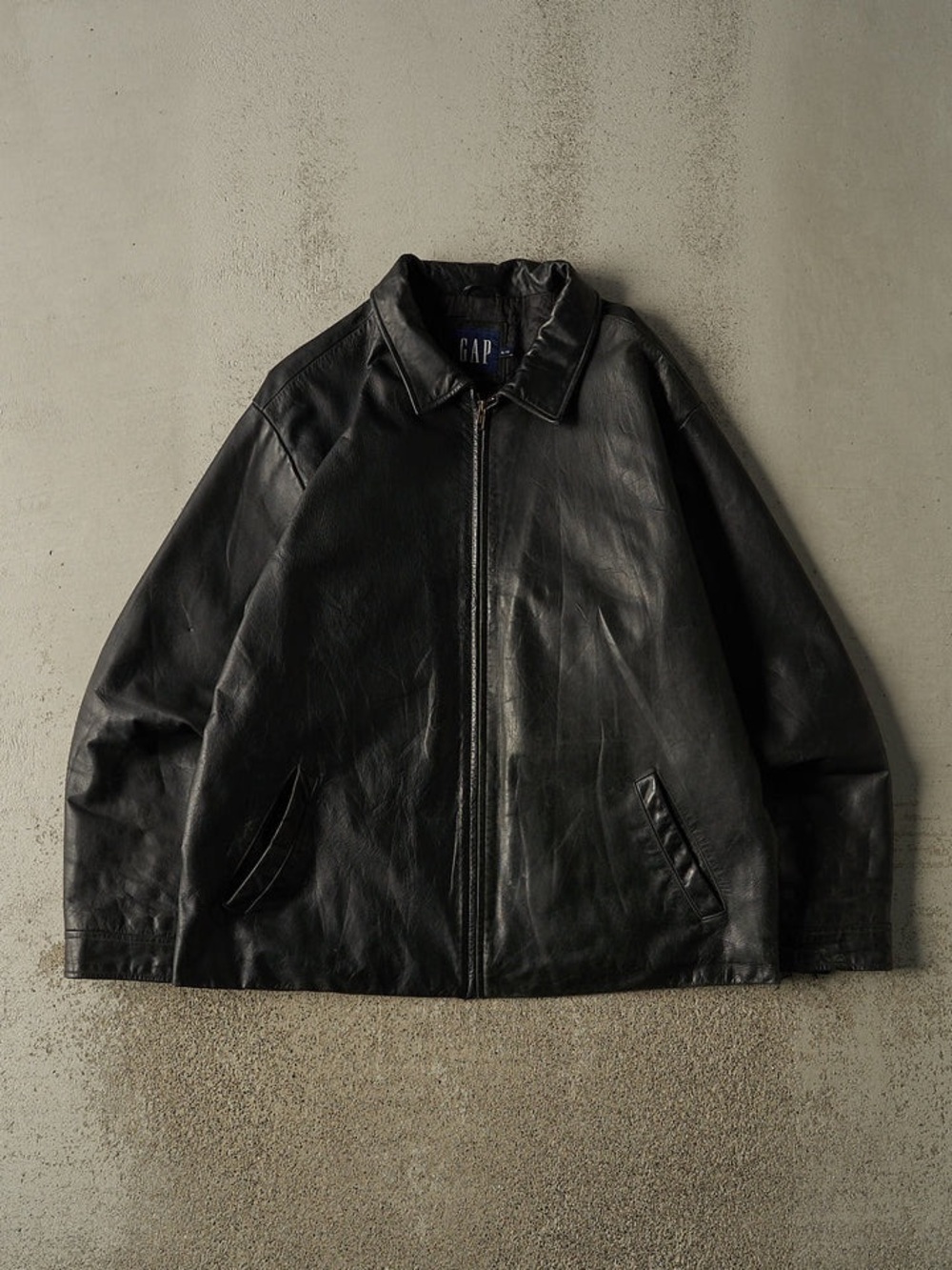 GAP Vintage brown  Gap Leather Jacket size XS